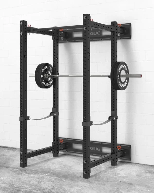 Rogue Fitness Monster Lite RML-390FULLW Fold Back Wall Mount Power Rack - Image 2