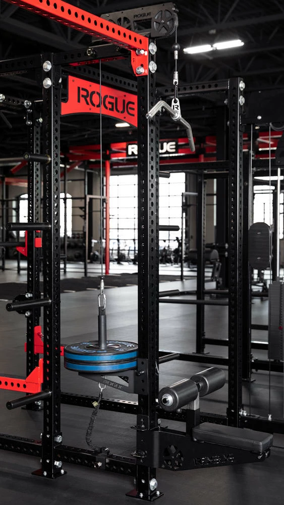 Rogue Fitness Monster Rack Mount Lat Pulldown Seat + Low Row Kit - Image 5