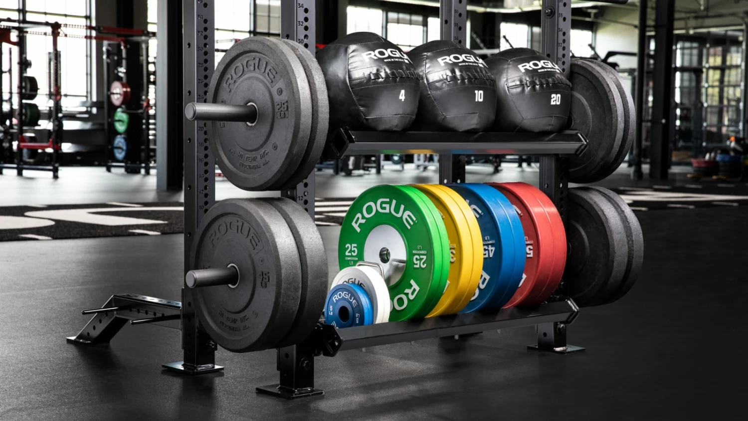 Rogue Fitness Monster Lite Single Post Storage Shelf - Image 3