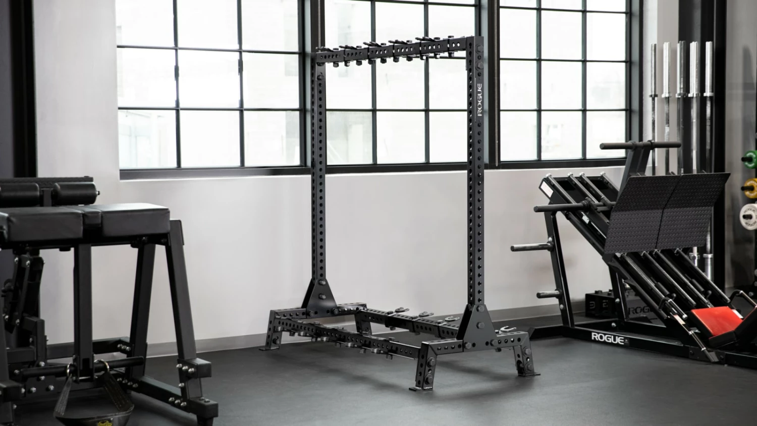 Rogue Fitness Monster Lean-To Bar Rack - Image 2