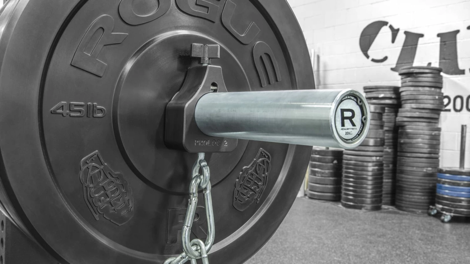 Rogue Fitness Rogue Proloc™ 2 Chain Collars - Pair - Image 2