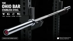 Rogue Fitness The Ohio Bar - Stainless Steel