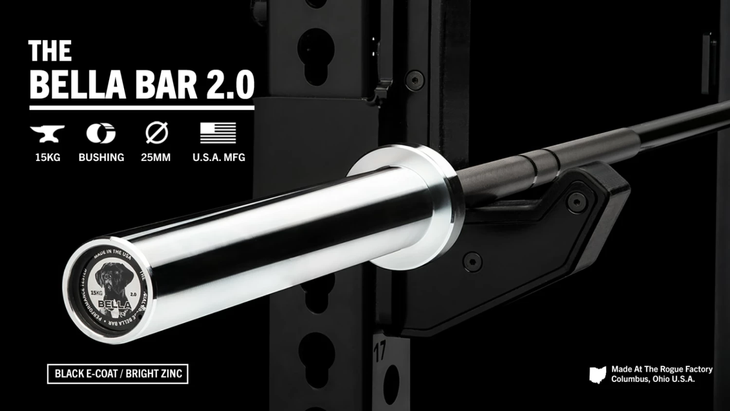 Rogue Fitness The Bella Bar 2.0 - E-Coat