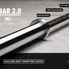 Rogue Fitness The Bella Bar 2.0 - Black Zinc