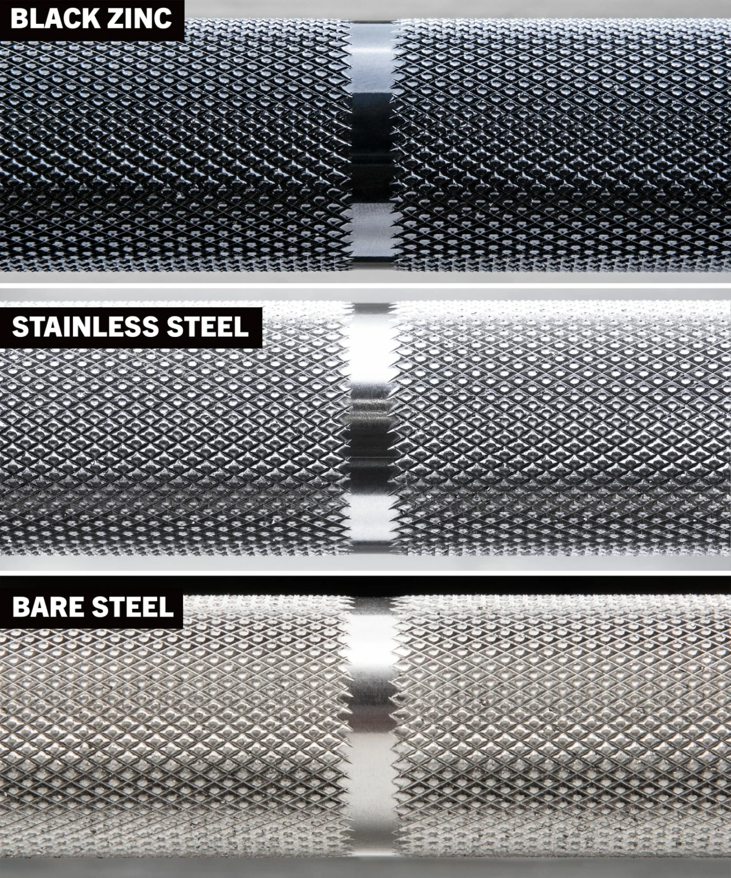 Rogue Fitness Rogue 45LB Ohio Power Bar - Black Zinc - Image 2