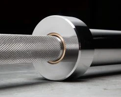 Rogue Fitness Rogue 20KG Ohio Power Bar - Stainless Steel -Rogue Fitness RA0692 SSDC WEB4 qy8jp3