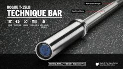 Rogue Fitness Rogue T-15LB Technique Bar