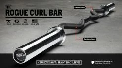 Rogue Fitness Rogue Curl Bar - Cerakote