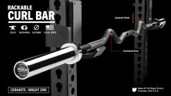 Rogue Fitness Rogue Rackable Curl Bar - Cerakote