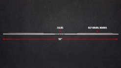 Rogue Fitness Rogue 28mm War Bar - Stainless Steel -Rogue Fitness RA2564 SS Specs g5xklb