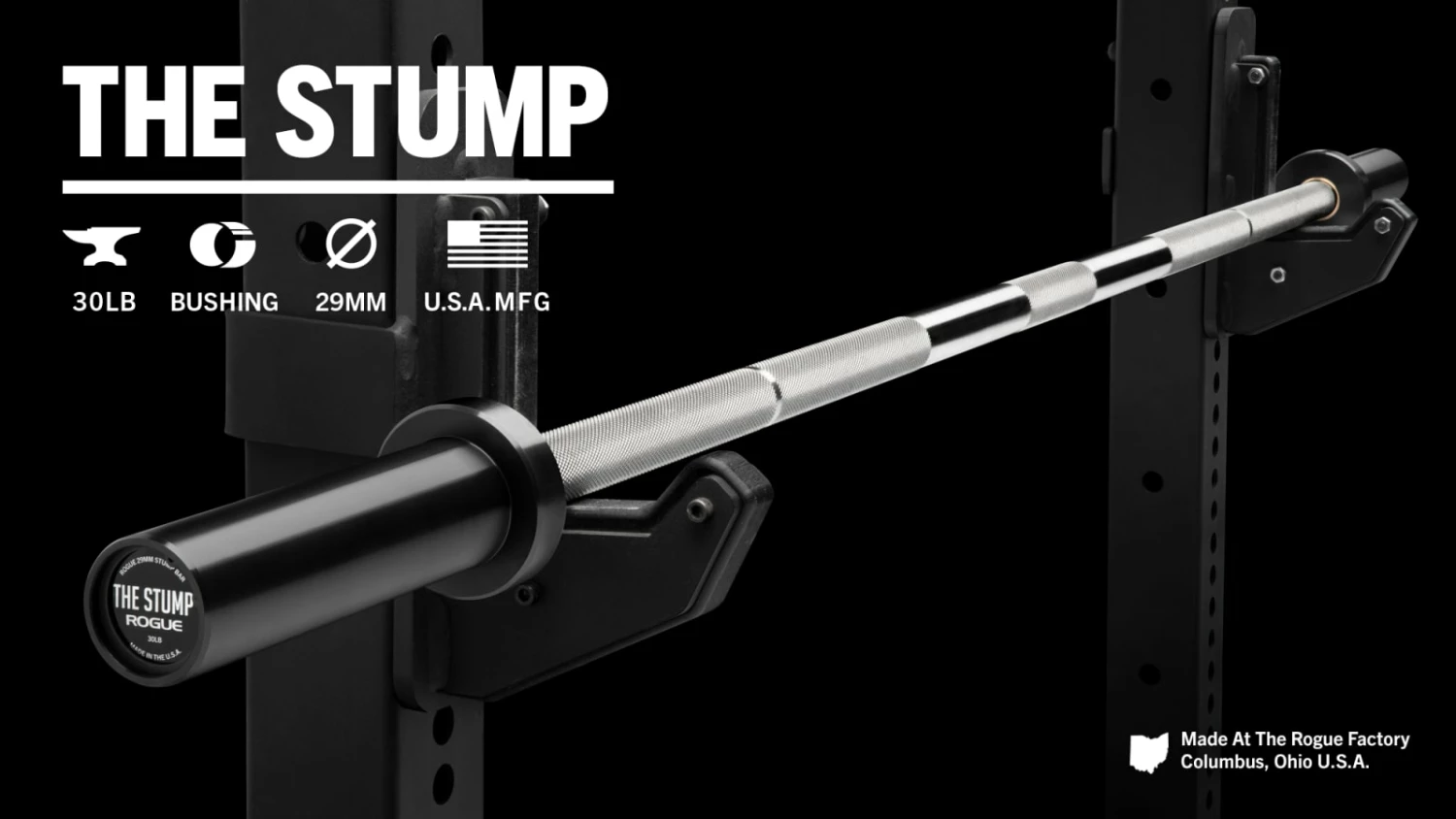 Rogue Fitness Rogue 29mm Stump Bar