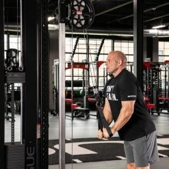 Rogue Fitness Rogue CT-1X2 Cable Tower 3 Rogue Fitness Rogue CT-1X2 Cable Tower -Rogue Fitness RE0120 100 BLACK MG web29 nxtypq