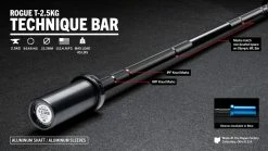 Rogue Fitness Rogue T-2.5KG Technique Bar