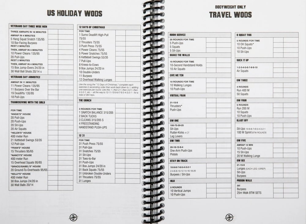 Rogue Fitness WODbook Rogue Fitness WODbook -Rogue Fitness SJ0003 WEB2 y00cgc