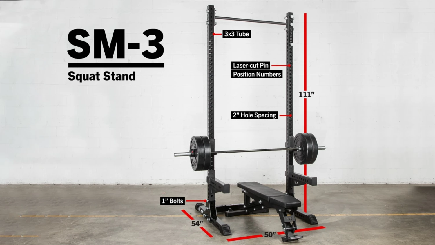 Rogue Fitness Rogue SM-3 Monster Squat Stand 2.0 - Image 2
