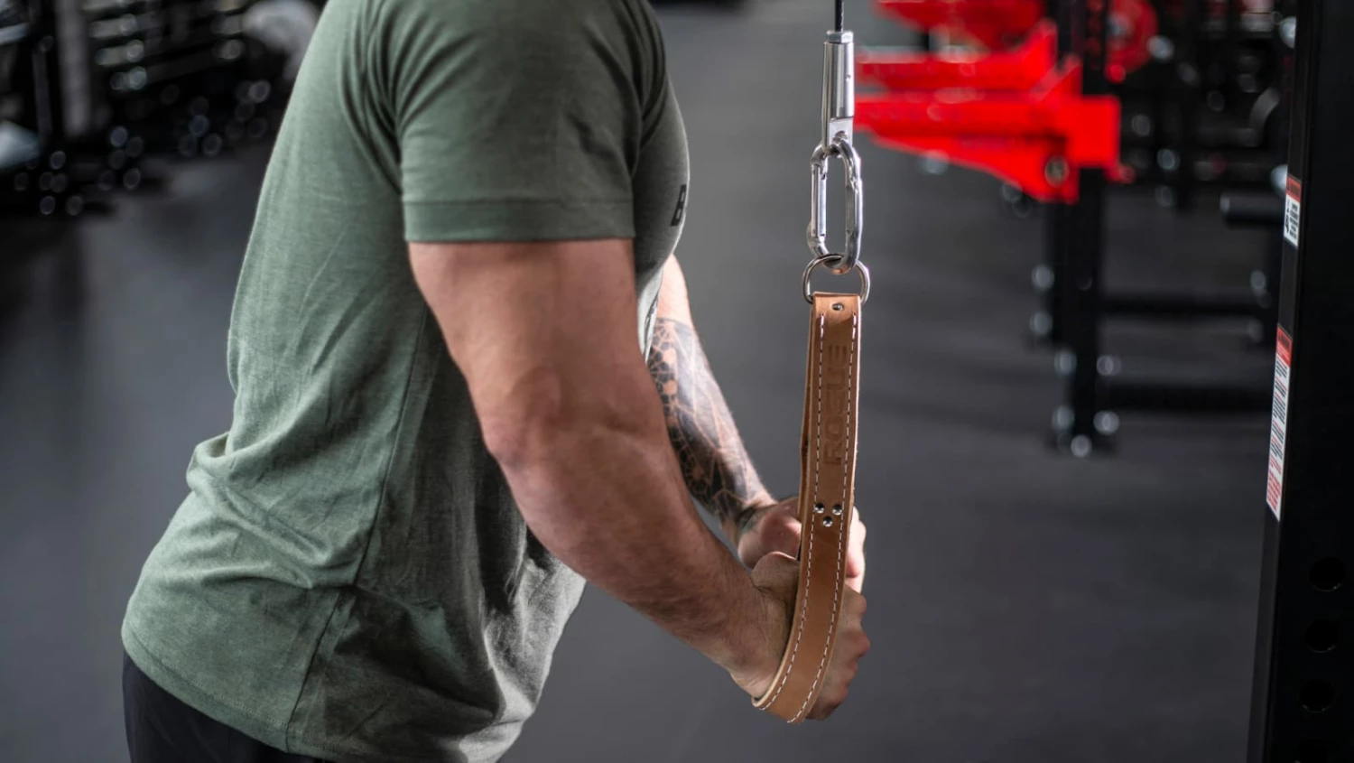 Pioneer Leather Tricep Straps - 25"