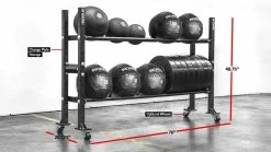 Rogue Fitness 2-Tier Mass Storage System - 70"