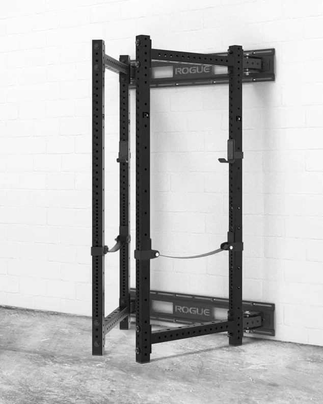 Rogue Fitness Monster Lite RML-390FULLW Fold Back Wall Mount Power Rack - Image 4